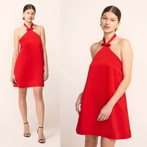Kitri Morgan Satin Mini Dress